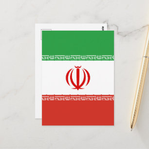 Postal Bandera de Irán