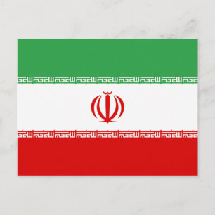 Postal Bandera de Irán