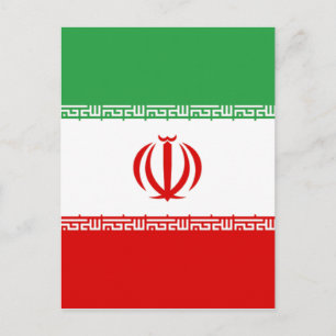 Postal Bandera de Irán