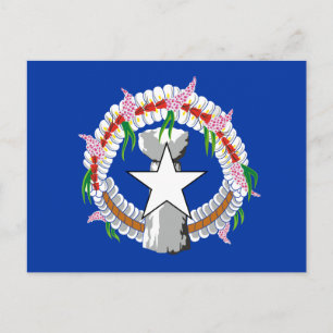 Postal Bandera de Islas Marianas del Norte