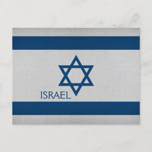 Postal Bandera de Israel