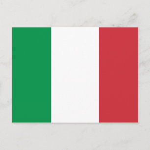 Postal Bandera de Italia