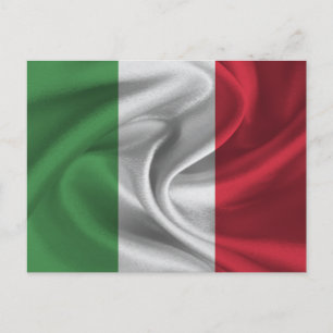Postal Bandera de Italia