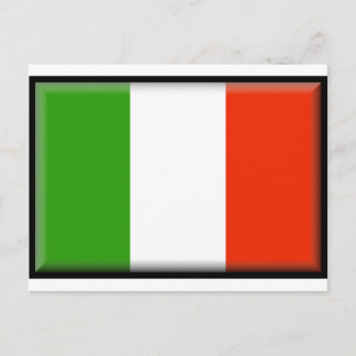 Postal Bandera de Italia