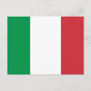 Postal Bandera de Italia