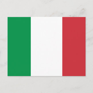 Postal Bandera de Italia