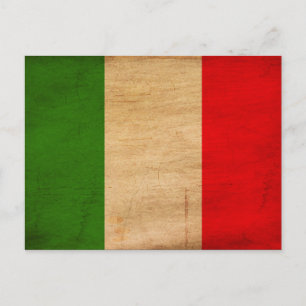 Postal Bandera de Italia