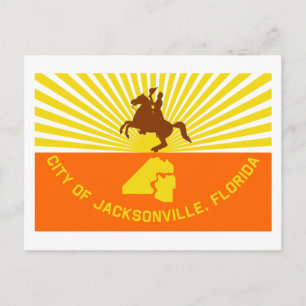 Postal Bandera de Jacksonville