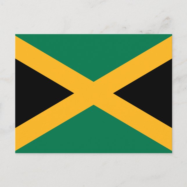 Postal Bandera de Jamaica (Anverso)