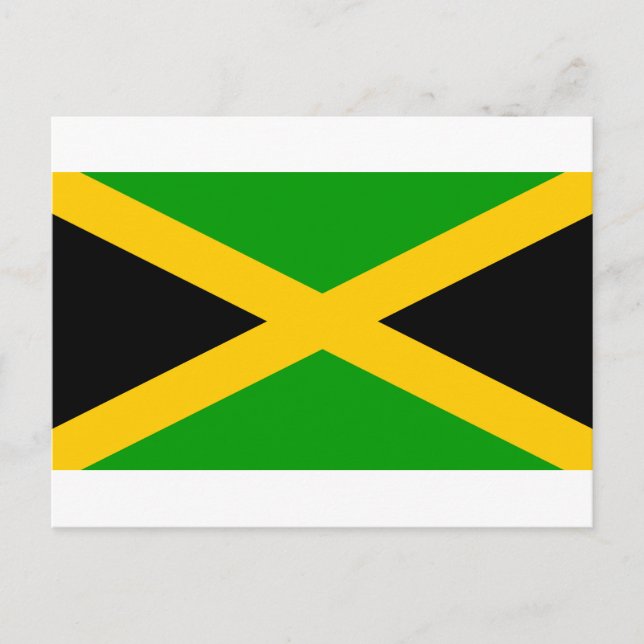 Postal Bandera de Jamaica (Anverso)