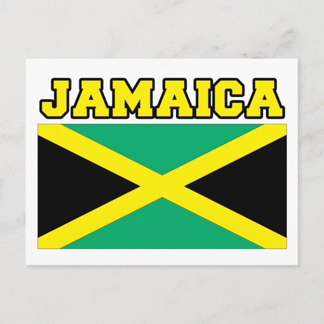 Postal Bandera de Jamaica (Anverso)