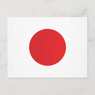 Postal Bandera de Japón