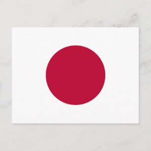 Postal Bandera de Japón