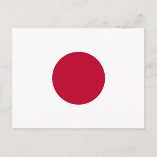 Postal Bandera de Japón