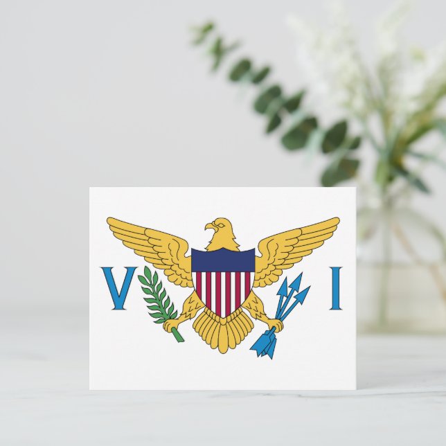 Postal Bandera de jardín personalizada a prueba de meteor (Anverso de pie)