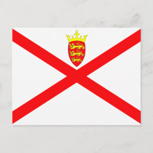 Postal Bandera de Jersey