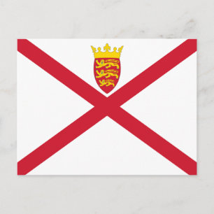 Postal Bandera de Jersey