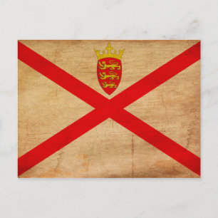 Postal Bandera de Jersey
