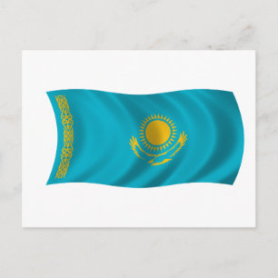 Postal Bandera de Kazajistán