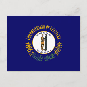 Postal Bandera de Kentucky