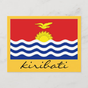 Postal Bandera de Kiribati