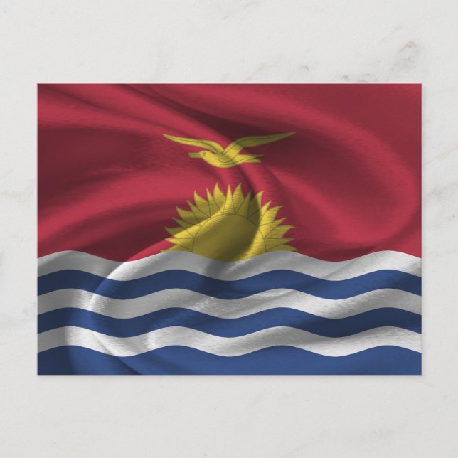 Postal Bandera de Kiribati (Anverso)
