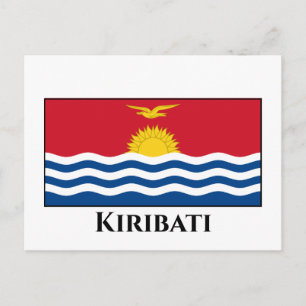 Postal Bandera de Kiribati