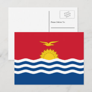 Postal Bandera de Kiribati, Bandera de Kiribati