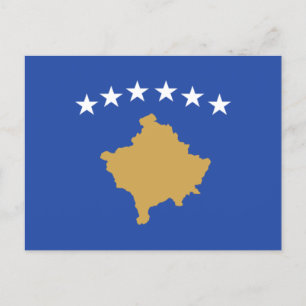 Postal Bandera de Kosovo