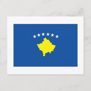 Postal Bandera de Kosovo