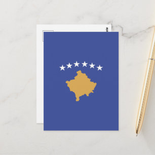 Postal Bandera de Kosovo