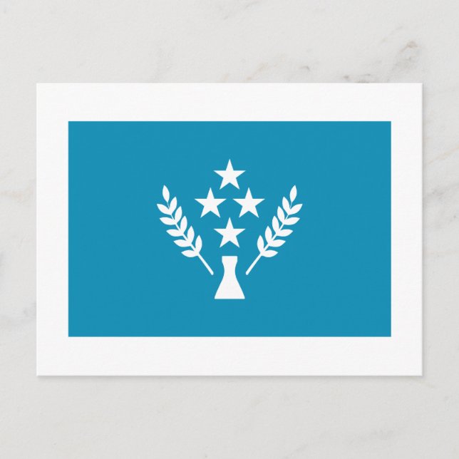 Postal Bandera de Kosrae (Anverso)