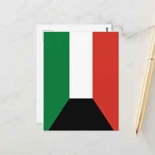 Postal Bandera de Kuwait
