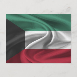 Postal Bandera de Kuwait