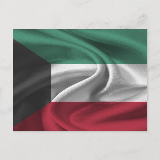 Postal Bandera de Kuwait (Anverso)