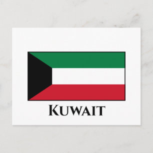 Postal Bandera de Kuwait