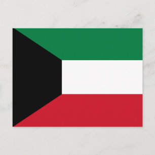Postal Bandera de Kuwait