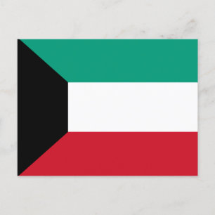 Postal Bandera de Kuwait