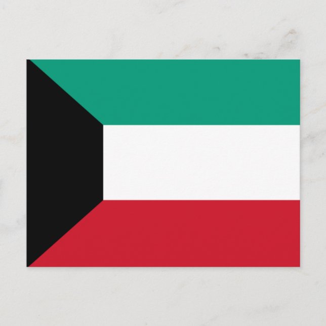 Postal Bandera de Kuwait (Anverso)
