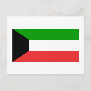 Postal Bandera de Kuwait