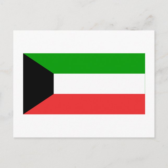 Postal Bandera de Kuwait (Anverso)
