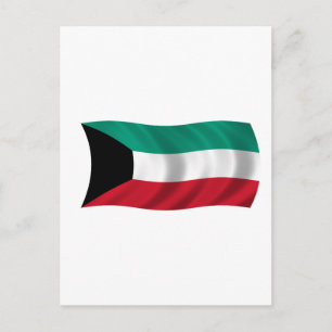 Postal Bandera de Kuwait