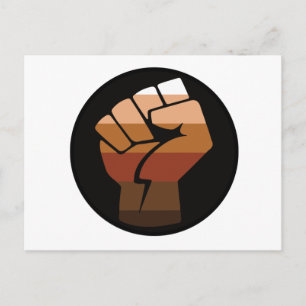 POSTAL BANDERA DE LA CADENA DE POC