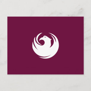 Postal Bandera de la ciudad de Phoenix (Arizona)