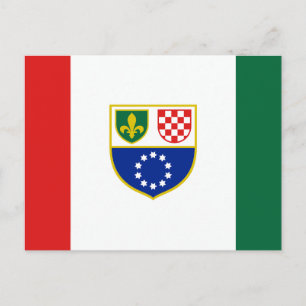 Postal Bandera de la Federación de Bosnia-Herzegovina