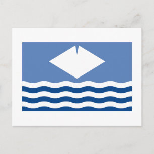 Postal Bandera de la Isla de Wight