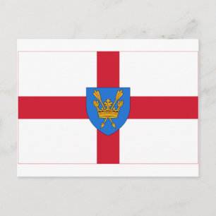Postal Bandera de la propuesta de Suffolk St Edmund