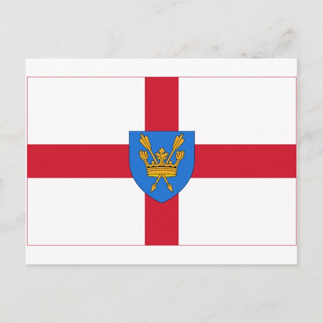 Postal Bandera de la propuesta de Suffolk St Edmund (Anverso)