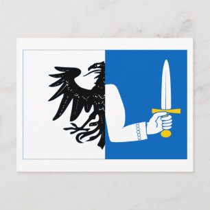 Postal Bandera de la provincia de Connacht