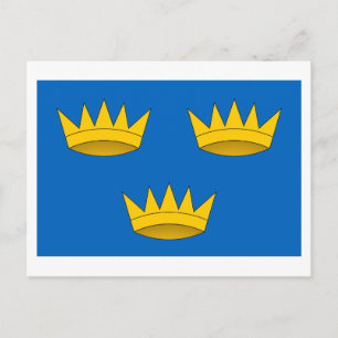 Postal Bandera de la provincia de Munster